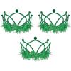 Beistle Pink Plastic Tiaras(Green)