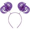 Beistle Pink Plastic Tiaras(Purple)