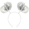 Beistle Pink Plastic Tiaras(White)