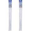 Beistle Celebration Arch- Plastic Decorative Arch Kit for Balloons, Garland & Party Décor- Includes 4 Poles, 3 Connectors & 2 Clamps- Perfect for Weddings, Birthdays, Showers & Special Events, 11’(2 piece)