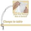 Beistle Celebration Arch- Plastic Decorative Arch Kit for Balloons, Garland & Party Décor- Includes 4 Poles, 3 Connectors & 2 Clamps- Perfect for Weddings, Birthdays, Showers & Special Events, 11’(2 piece)
