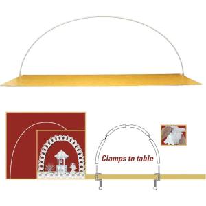 Beistle Celebration Arch- Plastic Decorative Arch Kit for Balloons, Garland & Party Décor- Includes 4 Poles, 3 Connectors & 2 Clamps- Perfect for Weddings, Birthdays, Showers & Special Events, 11’(1 piece)