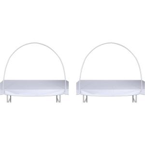 Beistle Celebration Arch- Plastic Decorative Arch Kit for Balloons, Garland & Party Décor- Includes 4 Poles, 3 Connectors & 2 Clamps- Perfect for Weddings, Birthdays, Showers & Special Events, 11’(2 piece)