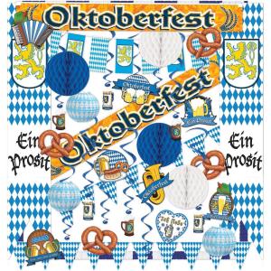 Beistle Oktoberfest Decorating Kit – 37 Pcs