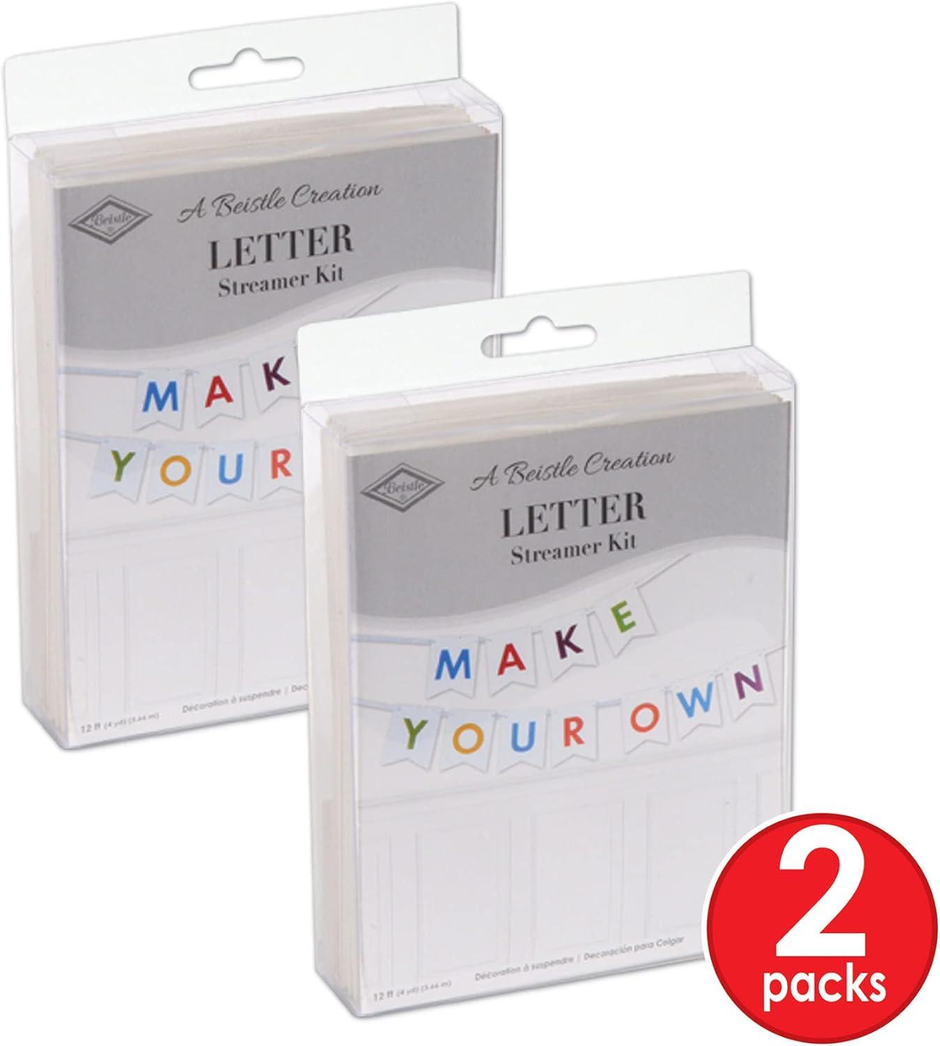 image:imageLetter Streamer Kit Pack of 2
