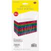 Beistle Bright Metallic Table Skirting – 1-Ply Fringe Table Skirt with Horizontal Serape Stripes, Decorative Cover Accessory for Fiesta Themes, Event Displays, Buffet Tables & Party Styling, 30″ x 14′