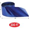Beistle Metallic Streamer Rolls – 2 Pack, Gold and Blue Foil Party Streamers, Decorative Trim for Birthdays, Anniversaries, Graduations, Holiday Events, Patriotic Themes & Special Occasions, 2″ x 200′