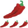 Tissue Chili Pepper Party Accessory (1 Count) (1/Pkg) (Pack of 4)(One Size (Pack of 4))