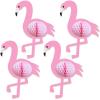 Tissue Flamingos Holiday Display