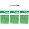 Beistle Green Fabric Bandanas – 3 Pack, Polyester Paisley Head Scarf Squares, Western Cowboy Rodeo Festival Wearables, Country Costume Accessories, Neck Scarf Wraps & Themed Event Décor, 22″ x 22″