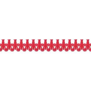Beistle Lobster Garland – Red Tissue Paper Hanging Decoration, Nautical Seafood-Themed Festooning, Wall, Table & Ceiling Décor for Coastal Events, Summer Parties, and Mardi Gras Celebrations, 9″ x 14′