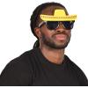 Beistle 2 Piece Plastic Novelty Sombrero Glasses, Fiesta Party Supplies For Cinco De Mayo Photo Booth, Mexican Theme Décor