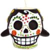 Beistle Day of The Dead Tea Light Holder Set – Male and Female Sugar Skull Candle Holders, Ceramic Dia de Los Muertos Décor, Decorations for Altar Displays, Home, and Festive Celebrations, 6 Ounces