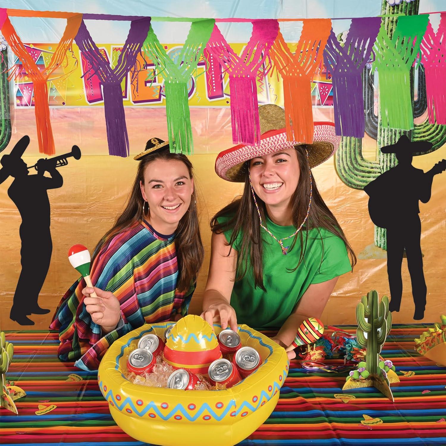 image:imageBeistle Mariachi Band Silhouettes Set of 4 Fiesta Party Decor Props for Mexican Theme Celebrations Musician Wall Art and Cinco de Mayo and Taco Tuesday Decorations