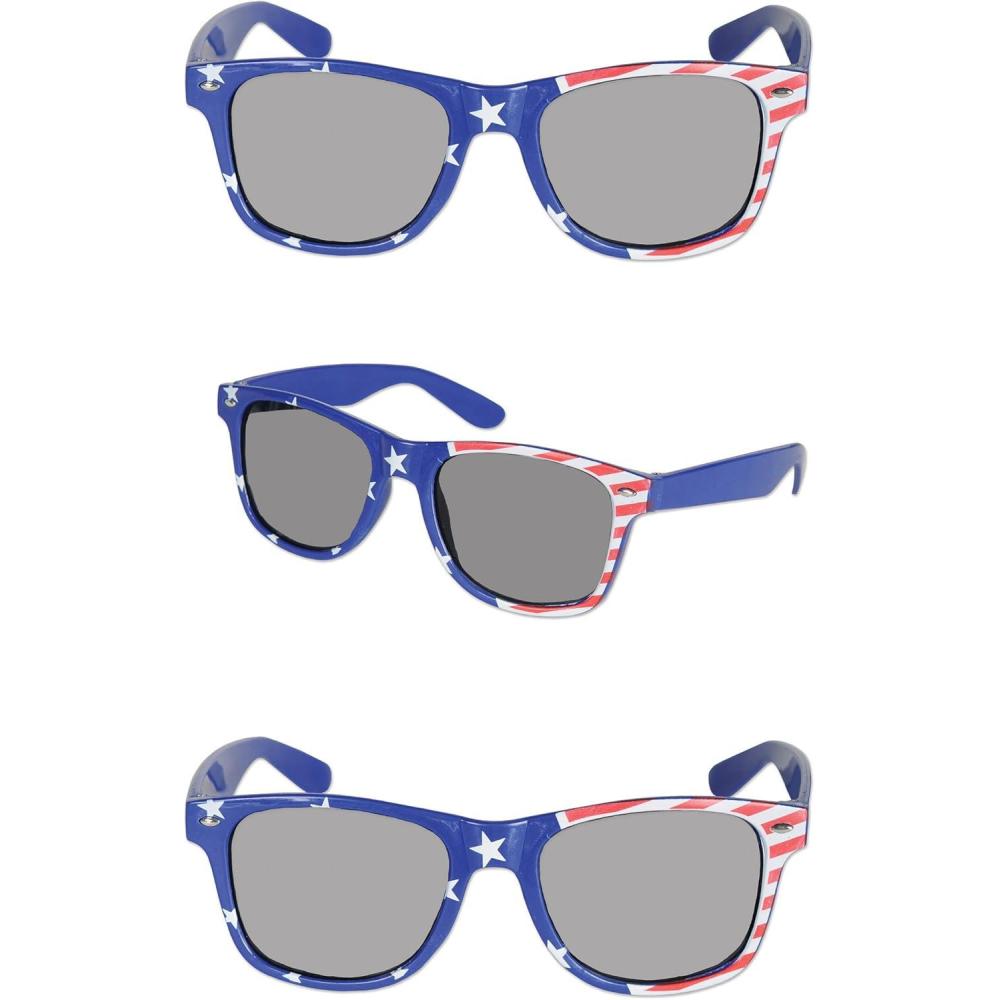 image:imageBeistle Patriotic Glasses Political Costume Accessories Election Day Party Supplies Fourth of July Novelty DecorationsPatriotic Glasses