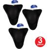 Beistle Felt Fabric Tricorn Hats, Patriotic Colonial Headwear, Fourth of July & Memorial Day Party Supplies, Pirate Birthday & Halloween Accessories