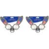 Beistle Patriotic Glasses, Political Costume Accessories, Election Day Party Supplies, Fourth of July Novelty Decorations(Patriotic Donkey Glasses)