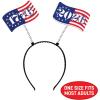 Beistle Semiquincentennial Flag Boppers – 2 Pack, Headband Accessories, Patriotic 1776–2026 Headwear for July 4th Parades, United States 250 Anniversary Commemorations & National Themed Celebrations