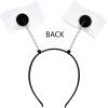 Beistle Semiquincentennial Flag Boppers – 2 Pack, Headband Accessories, Patriotic 1776–2026 Headwear for July 4th Parades, United States 250 Anniversary Commemorations & National Themed Celebrations