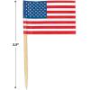 U S Flag Picks Counter Display (144/Box)(2.5″)