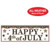 Welcome Home Sign Banner Party Accessory (1 count) (1/Pkg)(4th Of July Sign Banner)