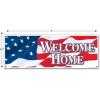 Welcome Home Sign Banner Party Accessory (1 count) (1/Pkg)(Welcome Home Sign Banner – (1 Pack))