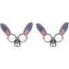 Beistle Patriotic Glasses, Political Costume Accessories, Election Day Party Supplies, Fourth of July Novelty Decorations(Patriotic Donkey Glasses)