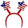 Beistle Patriotic Star Bopper American Flag Head Accessories, Red, White & Blue Party Supplies for Fourth of July, Memorial Day Parades, Photo Booth