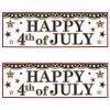 Welcome Home Sign Banner Party Accessory (1 count) (1/Pkg)(4th Of July Sign Banner)