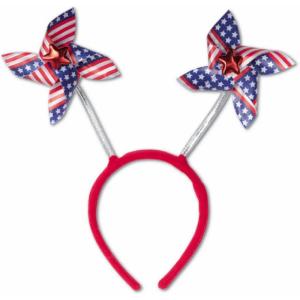 Patriotic Pinwheel Boppers (stars & stripes design) Party Accessory (1 count) (1/Pkg)