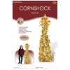 Beistle Cornshock Stand-Up – Fall Harvest Cardboard Decoration with Attached Easel, Rustic Autumn Scene Prop for Farmhouse Themes, Thanksgiving Displays, Festivals & Seasonal Events, 6′ ¾” x 22¼”