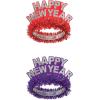 Beistle 2 Piece Happy New Year Tiaras For NYE Party Celebration Supplies