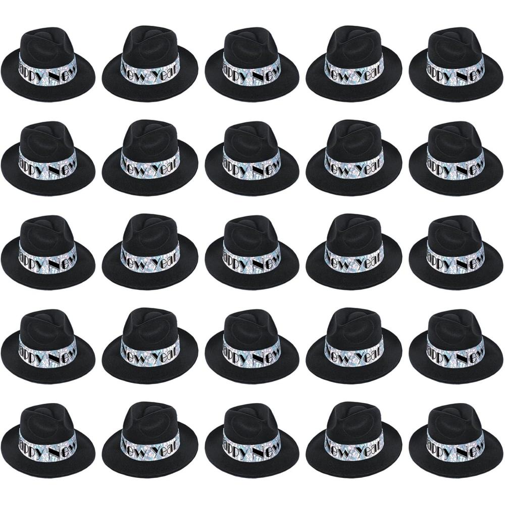 image:imageBeistle 8865925 25Piece Swingin Silver Fedoras25 Piece
