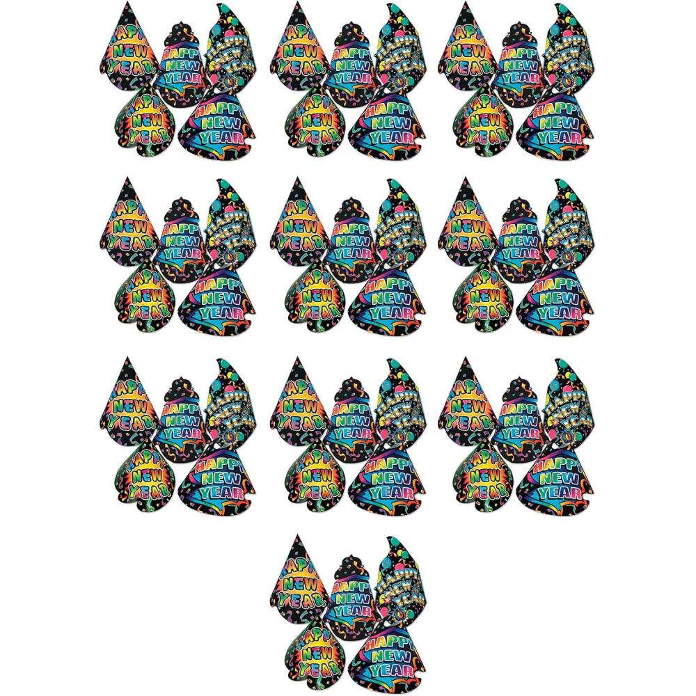 image:imageBeistle Kitchen New Year HatsMulticolor