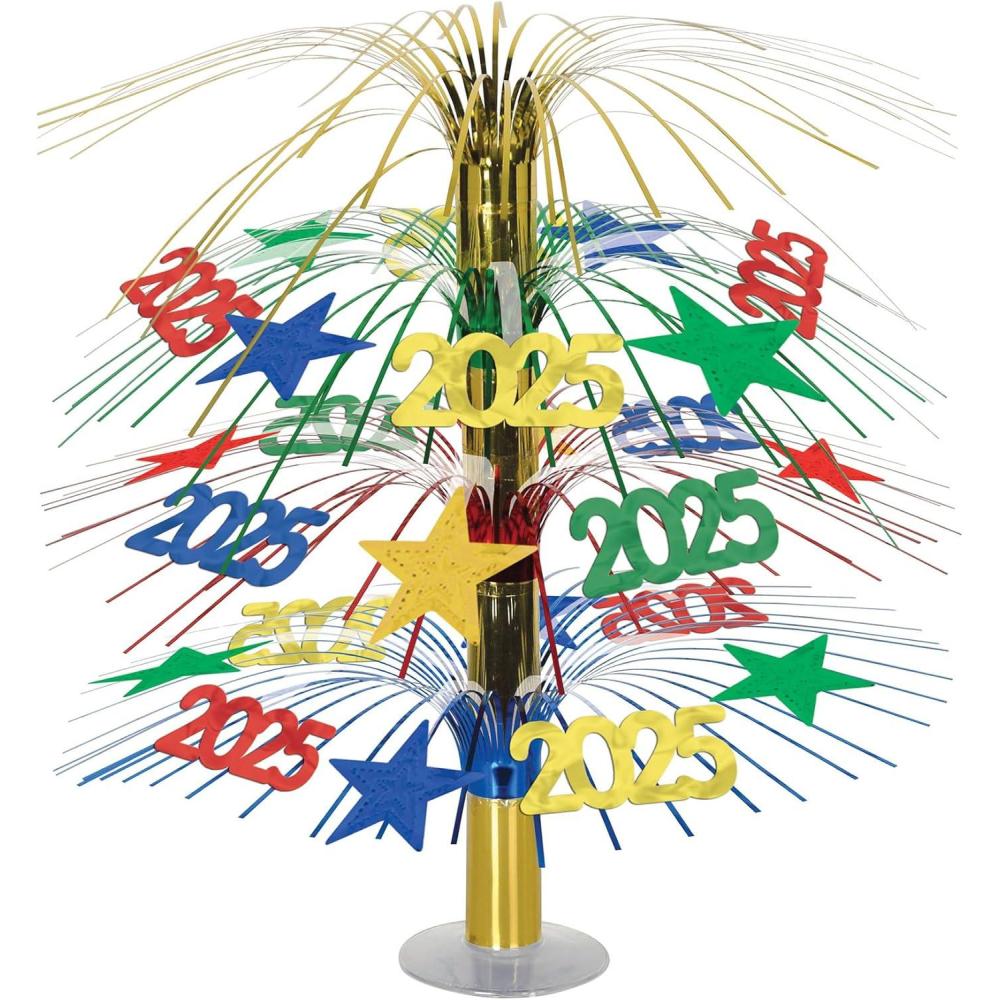 image:imageBeistle Metallic 2025 Centerpiece 18 New Years Eve Party Decoration Graduation Table Dcor