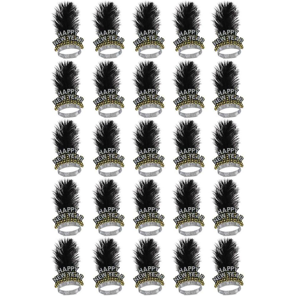 image:imageBeistle Silver amp Gold Cheers to The NY Tiara One size Silver and Gold