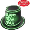 Beistle 12 Piece Glowing Neon Black Light Reactive New Year’s Eve Hats NYE Party Supplies Favors HNY Photo Booth Props, Made In USA Since 1900