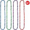 Beistle 144-Piece Assorted Color Bulk Happy New Year Beads-of-Expression, 36-Inch