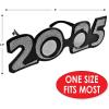 Beistle 2 Piece Glittered Plastic 2025 Eyeglasses, Graduation Party Accessories, New Year’s Eve Favors