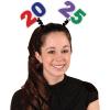 Beistle 2025 Headband Boppers, Set of 2- Graduation and New Year’s Eve Headwear Party Accessories