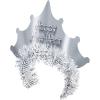 Beistle 25 Piece Silver Happy New Year Headband Tiaras NYE Party Favors Supplies, One Size