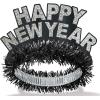 Beistle 50 Piece Happy New Year Headband Tiaras NYE Party Favors Photo Booth Props(25 Piece)