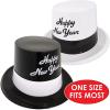Beistle 88594 25-Piece Black and White Legacy Toppers(Multi)