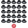 Beistle 88659-25 25-Piece Swingin’ Silver Fedoras(25 Piece)