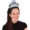 Beistle 88771-50 Disco Fever Tiaras, One Size Fits Most, 25 Piece Pack