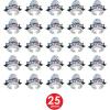 Beistle 88771-50 Disco Fever Tiaras, One Size Fits Most, 25 Piece Pack