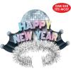 Beistle 88771-50 Disco Fever Tiaras, One Size Fits Most, 25 Piece Pack