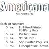 Beistle Americana Assortment for 10 People – New Year’s Eve Party Accessories Kit with Printed Foil Party Hats, Tiaras, Horns, Leis and Serpentine Throws for Colorful NYE Group Celebrations