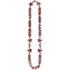 Beistle Happy New Year Beads of Expression – 12 Pack, Metallic Bead Necklaces with Star Accents, Assorted Colors Celebration Jewelry for New Year’s Parties & NYE Events, 36”(Assorted Color)