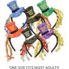 Beistle Happy New Year Headbands – Glittery, Star Boppers, and Sparkling Fabric Top Hats: New Years(Happy New Year Headbands)